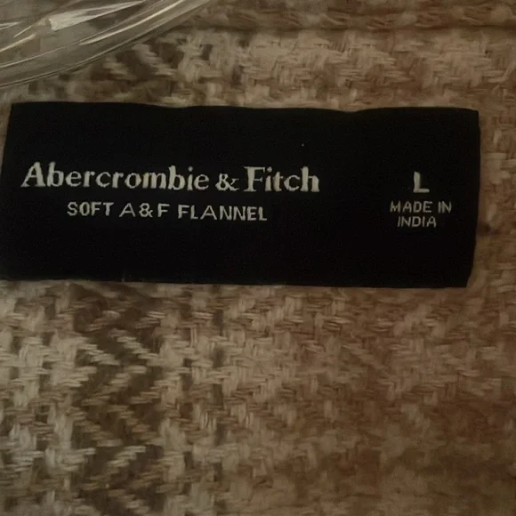 Abercrombie and Fitch Plaid Soft A & F Flannel Size Large - Picture 11 of 12